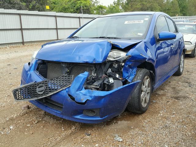 3N1AB6AP1CL703288 - 2012 NISSAN SENTRA 2.0 BLUE photo 2