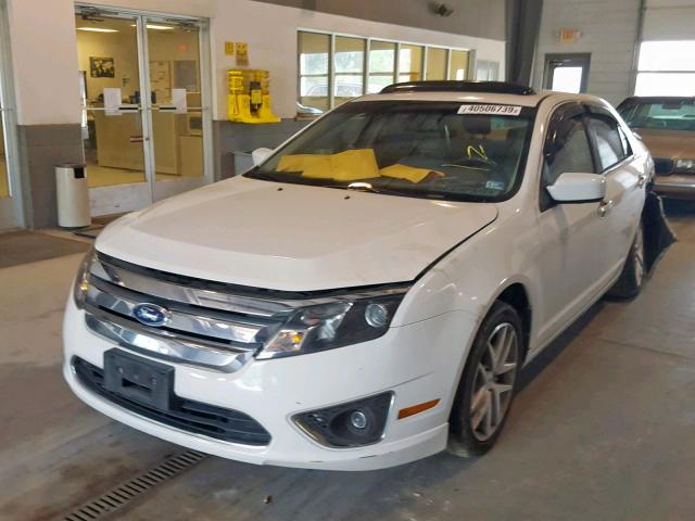 3FAHP0JA6BR158728 - 2011 FORD FUSION SEL WHITE photo 2