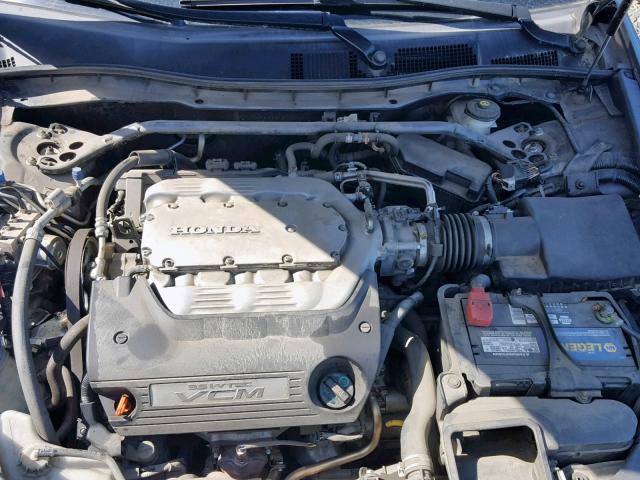 1HGCP36819A026512 - 2009 HONDA ACCORD EXL GRAY photo 7