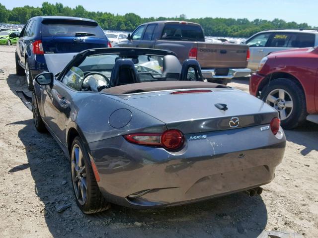 JM1NDAD76K0306372 - 2019 MAZDA MX-5 MIATA GRAY photo 3