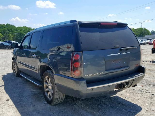 1GKFK66847J261368 - 2007 GMC YUKON XL D GRAY photo 3