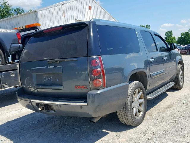 1GKFK66847J261368 - 2007 GMC YUKON XL D GRAY photo 4