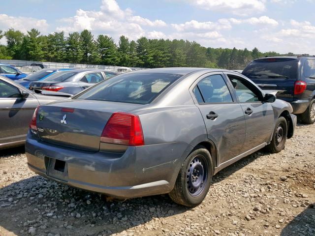 4A3AB26F65E039429 - 2005 MITSUBISHI GALANT DE GRAY photo 4