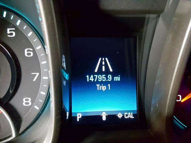 1G11C5SL8FF222347 - 2015 CHEVROLET MALIBU 1LT 黑色 照片 8