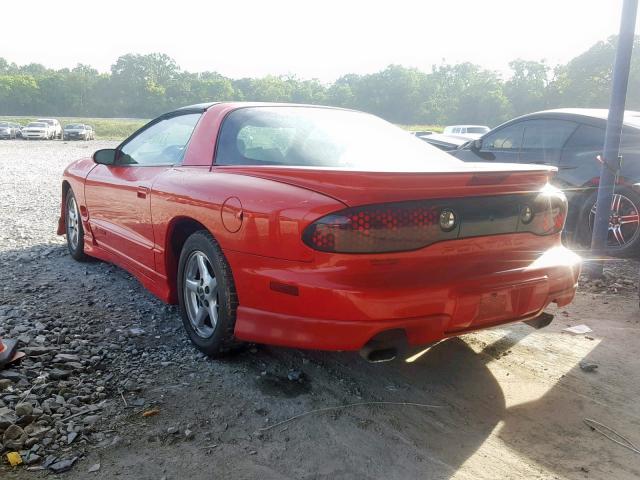 2G2FS22K7Y2161166 - 2000 PONTIAC FIREBIRD RED photo 3