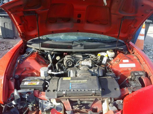 2G2FS22K7Y2161166 - 2000 PONTIAC FIREBIRD RED photo 7