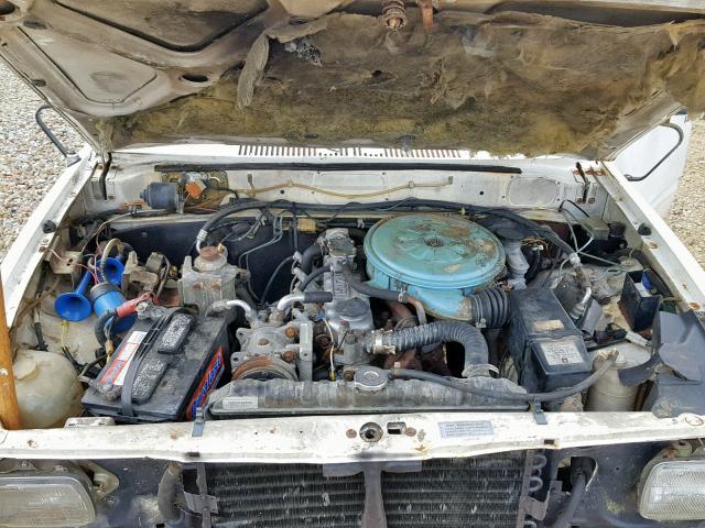 JAACL14S9F0713355 - 1985 ISUZU PUP LONG B SILVER photo 7