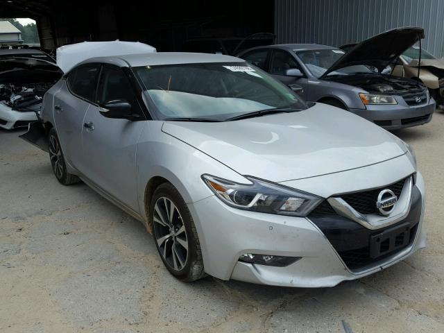 1N4AA6AP4HC437550 - 2017 NISSAN MAXIMA 3.5 SILVER photo 1