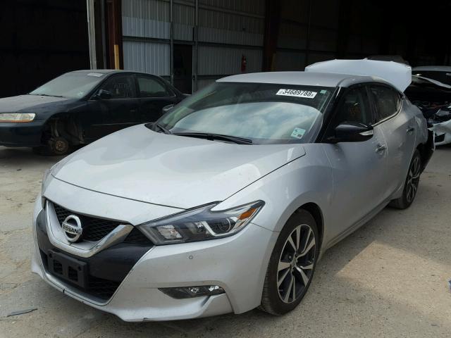 1N4AA6AP4HC437550 - 2017 NISSAN MAXIMA 3.5 SILVER photo 2