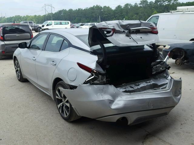 1N4AA6AP4HC437550 - 2017 NISSAN MAXIMA 3.5 SILVER photo 3