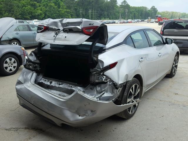 1N4AA6AP4HC437550 - 2017 NISSAN MAXIMA 3.5 SILVER photo 4