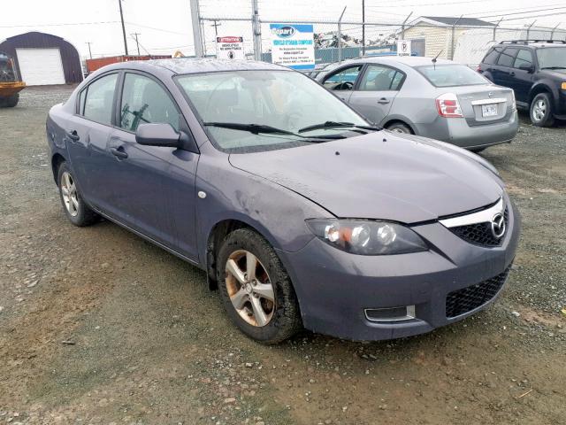 JM1BK32F891254990 - 2009 MAZDA 3 I GRAY photo 1