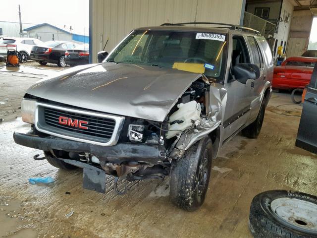 1GKDT13W312169499 - 2001 GMC JIMMY SILVER photo 2