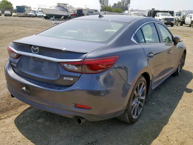 JM1GJ1W54G1423592 - 2016 MAZDA 6 GRAND TO BLUE photo 4