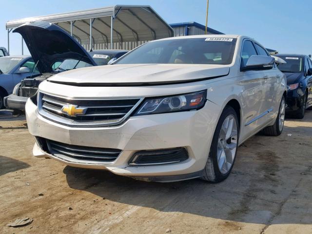 2G1155S34E9179255 - 2014 CHEVROLET IMPALA LTZ WHITE photo 2