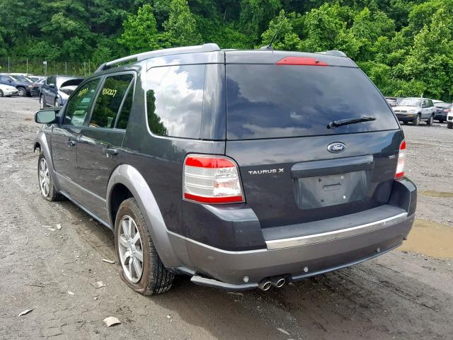 1FMDK02W58GA11524 - 2008 FORD TAURUS X S CHARCOAL photo 3