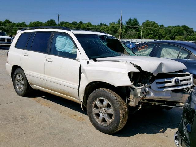 JTEHP21A870206304 - 2007 TOYOTA HIGHLANDER WHITE photo 1