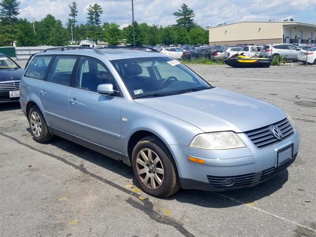 WVWVD63B13E029833 - 2003 VOLKSWAGEN PASSAT GLS GRAY photo 1