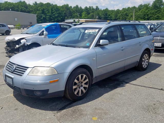 WVWVD63B13E029833 - 2003 VOLKSWAGEN PASSAT GLS GRAY photo 2