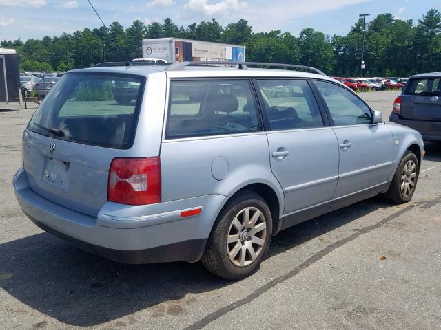 WVWVD63B13E029833 - 2003 VOLKSWAGEN PASSAT GLS GRAY photo 4