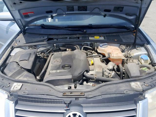 WVWVD63B13E029833 - 2003 VOLKSWAGEN PASSAT GLS GRAY photo 7