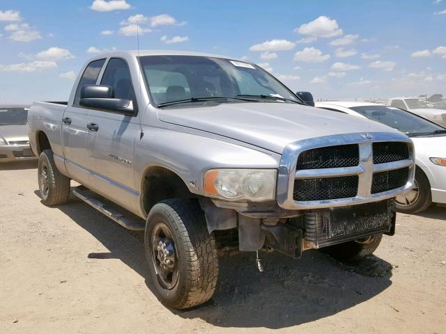 3D7KS28C65G743574 - 2005 DODGE RAM 2500 S SILVER photo 1