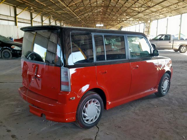 JTLKT324464039469 - 2006 TOYOTA SCION XB TWO TONE photo 4