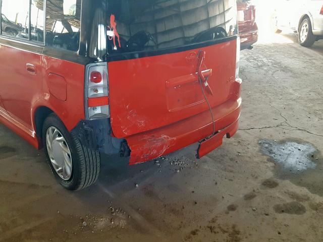 JTLKT324464039469 - 2006 TOYOTA SCION XB TWO TONE photo 9