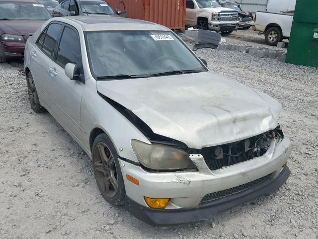 JTHBD182810031330 - 2001 LEXUS IS 300 SILVER photo 1