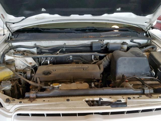 JTEGD21A240103184 - 2004 TOYOTA HIGHLANDER WHITE photo 7