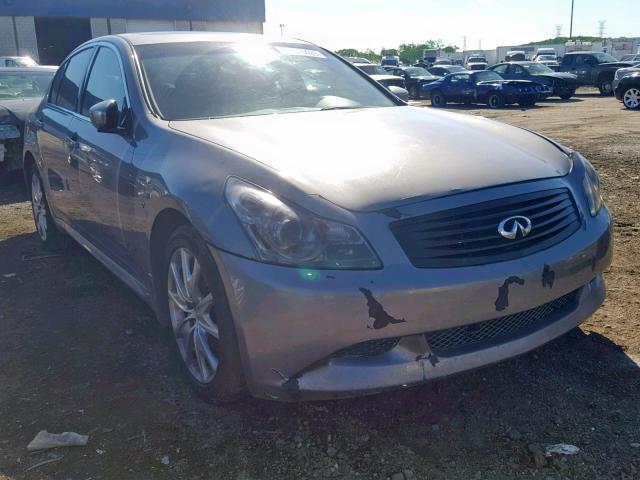 JNKCV61F19M357387 - 2009 INFINITI G37 GRAY photo 1