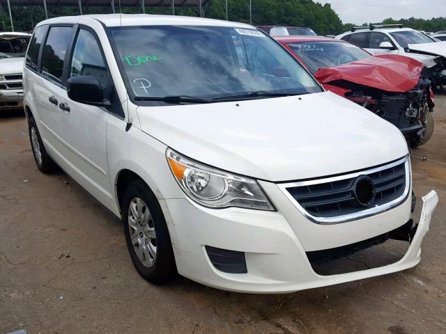 2V4RW4DG3BR805106 - 2011 VOLKSWAGEN ROUTAN S WHITE photo 1