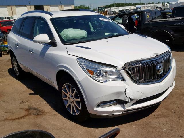 5GAKRBKD5GJ336842 - 2016 BUICK ENCLAVE WHITE photo 1