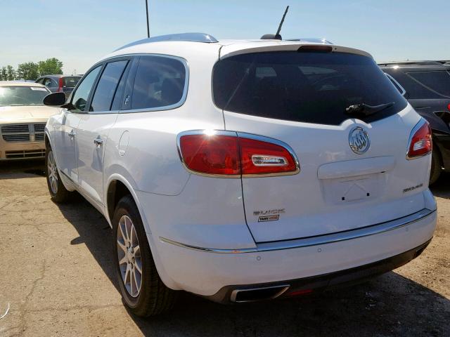 5GAKRBKD5GJ336842 - 2016 BUICK ENCLAVE WHITE photo 3