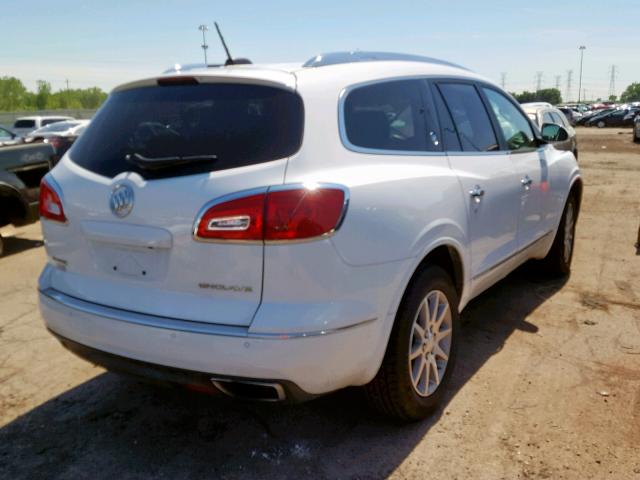 5GAKRBKD5GJ336842 - 2016 BUICK ENCLAVE WHITE photo 4