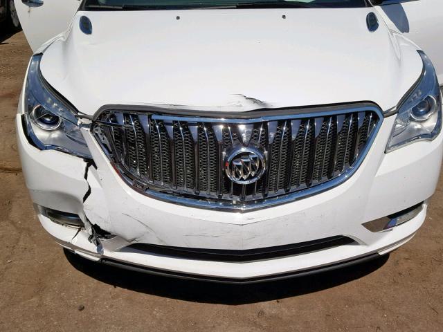 5GAKRBKD5GJ336842 - 2016 BUICK ENCLAVE WHITE photo 7