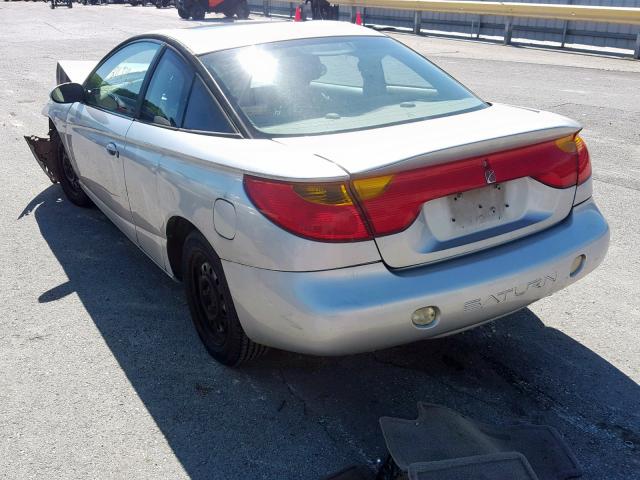 1G8ZY12762Z202866 - 2002 SATURN SC2 SILVER photo 3