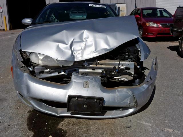 1G8ZY12762Z202866 - 2002 SATURN SC2 SILVER photo 9