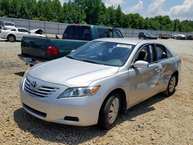 4T1BE46K67U006801 - 2007 TOYOTA CAMRY NEW SILVER photo 2