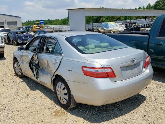 4T1BE46K67U006801 - 2007 TOYOTA CAMRY NEW SILVER photo 3