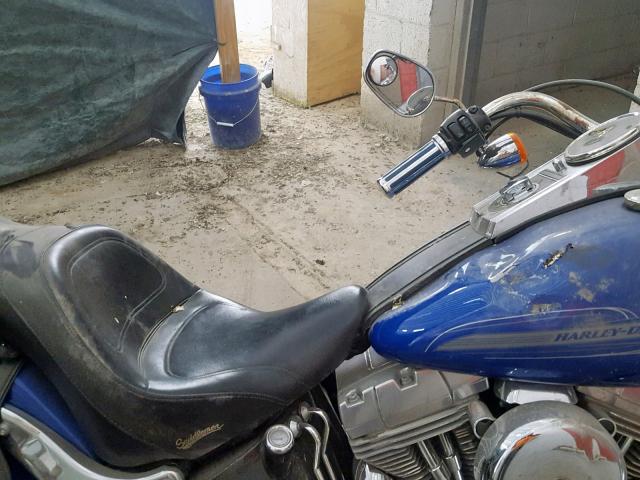 1HD1BV5177Y086902 - 2007 HARLEY-DAVIDSON FXST BLUE photo 5