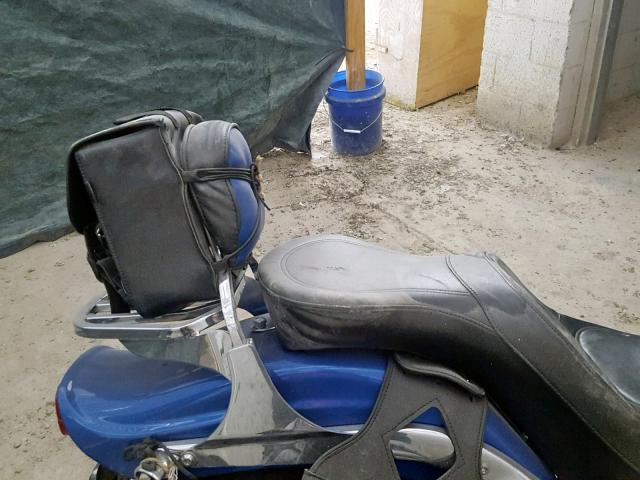 1HD1BV5177Y086902 - 2007 HARLEY-DAVIDSON FXST BLUE photo 6