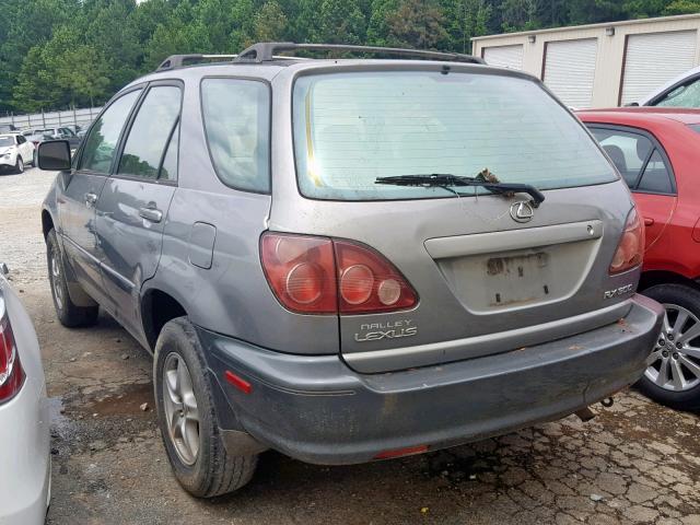 JT6GF10U7Y0074685 - 2000 LEXUS RX 300 GRAY photo 3