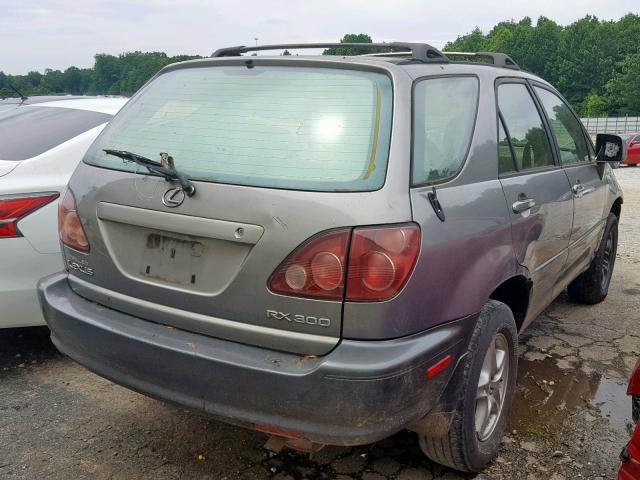 JT6GF10U7Y0074685 - 2000 LEXUS RX 300 GRAY photo 4