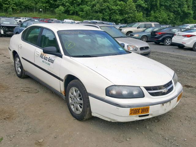 2G1WF52E759147078 - 2005 CHEVROLET IMPALA WHITE photo 1