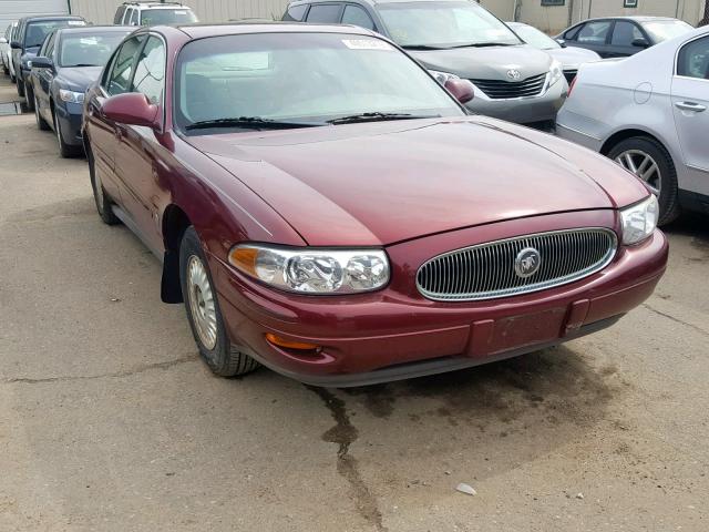 1G4HR54K0YU238335 - 2000 BUICK LESABRE LI RED photo 1