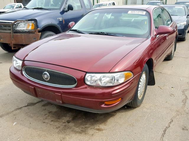 1G4HR54K0YU238335 - 2000 BUICK LESABRE LI RED photo 9