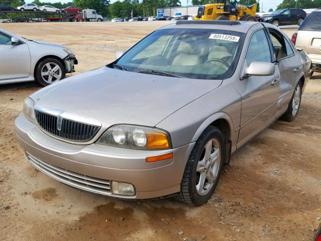 1LNHM87A5YY921613 - 2000 LINCOLN LS TAN photo 2