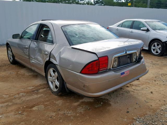 1LNHM87A5YY921613 - 2000 LINCOLN LS TAN photo 3