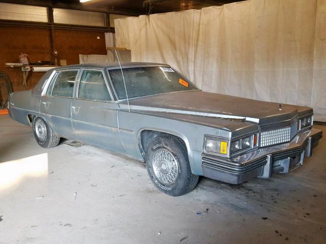 6D69S99120713 - 1979 CADILLAC DEVILLE BLUE photo 1